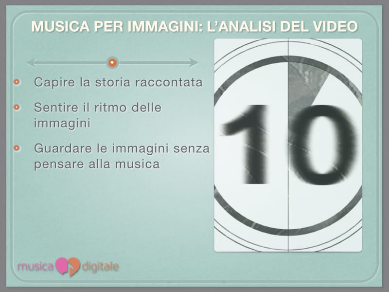 Punti chiave dell'analisi del video da musicare