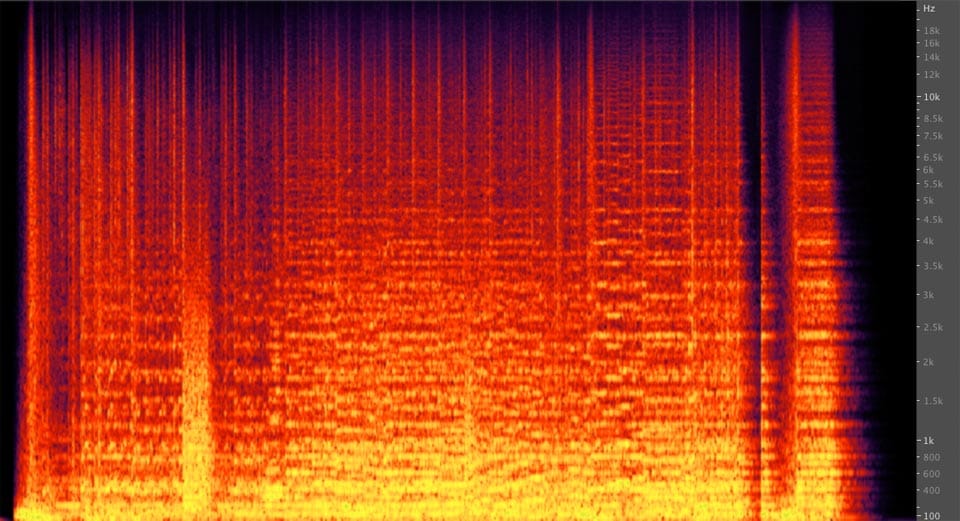 Analisi spettro frequenze nella musica da trailer