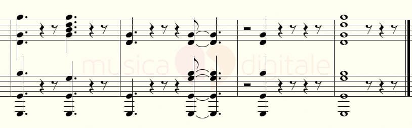 Variazioni Accordi Finale